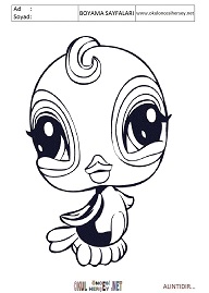 littlest-pet-shop boyama sayfaları